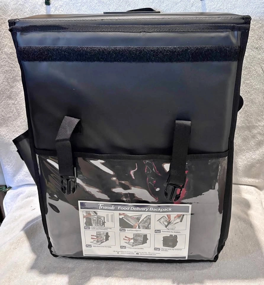Trunab Insulated Food Delivery Backpack with 2 Side Support Boar