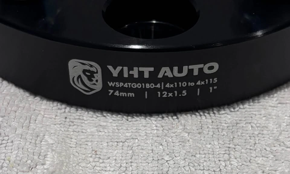 YHTAUTO 4x110 to 4x115 ATV Wheel Adapters 1 Inch - photo 2