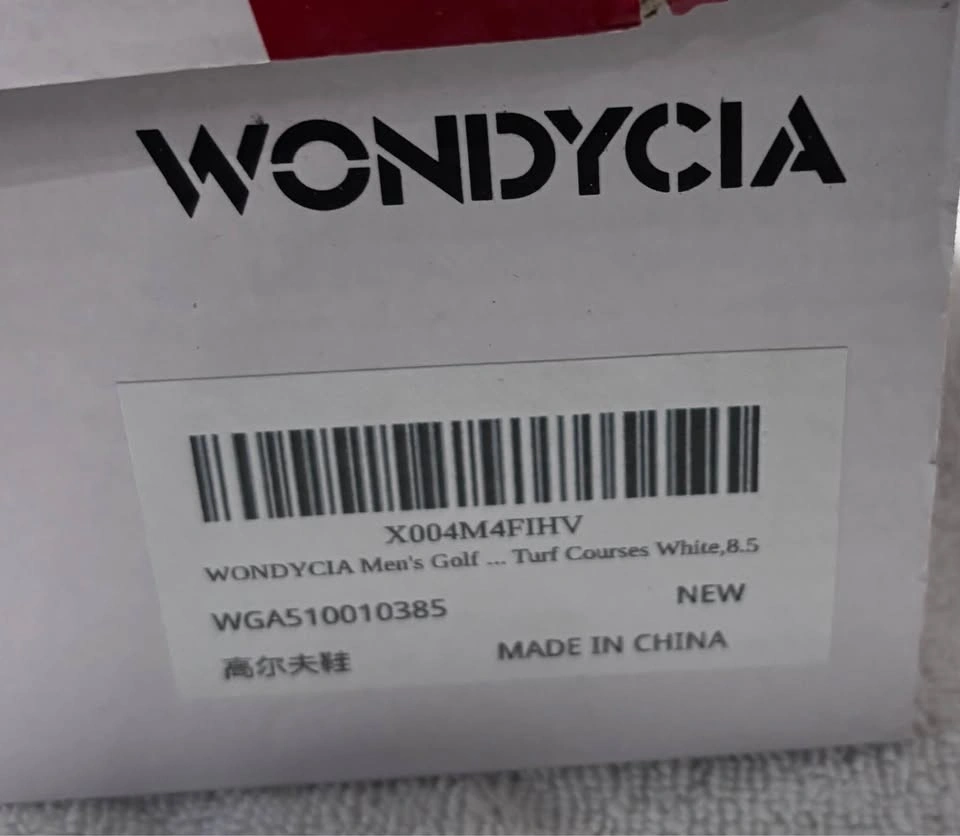 Wondycia Men's Professional Spikeless Golf Shoes - photo 3