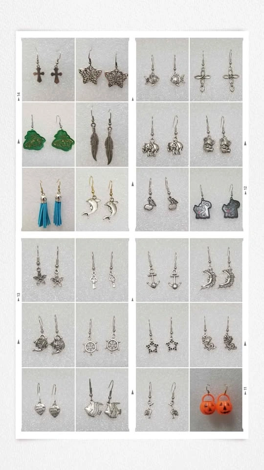 Earrings Lot Read Description