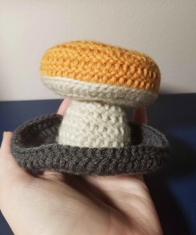 Mushroom Jewelry Holders $5 Each crochet - photo 5