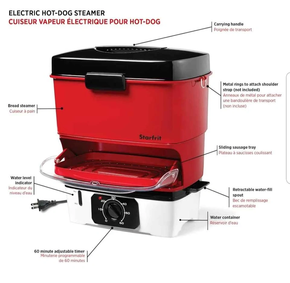 Starfrit Electric Hotdog Steamer - photo 4