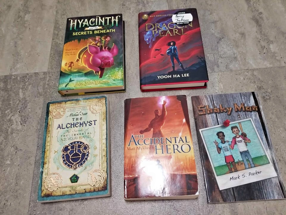 Various Novels $5 Each
