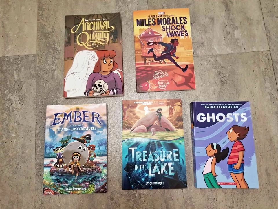 Graphic Novels $5 Each