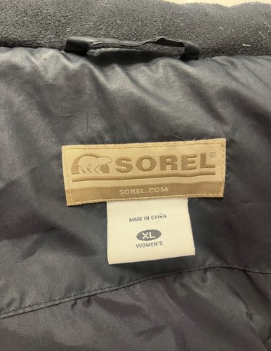 Sorel Women’s Black Down Puffer Jacket Coat Size XL Winter - photo 4