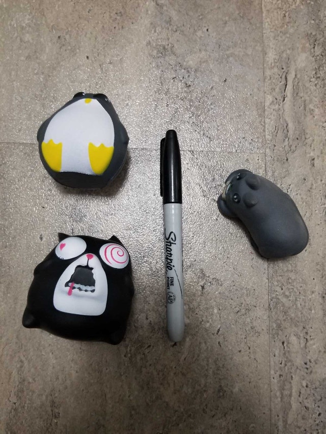 exploding kittens squishies all for $20 - photo 3