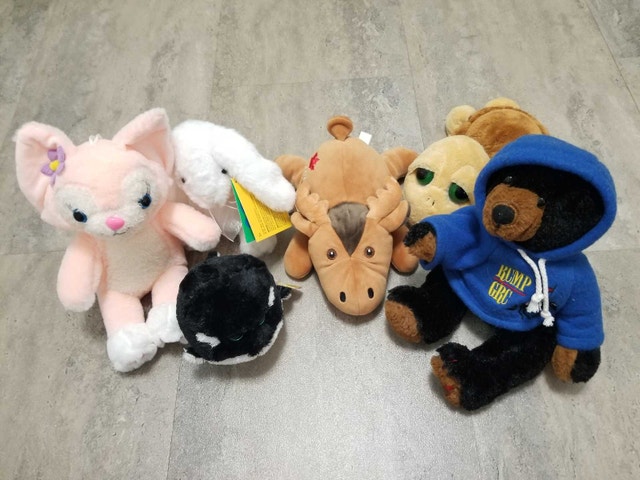 stuffed animals ALL for $5