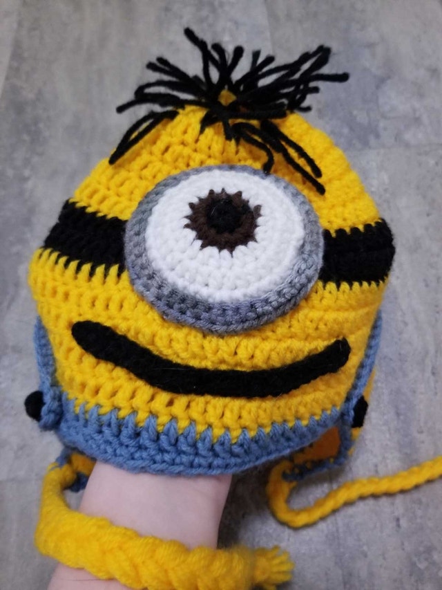 kids Minions Crochet Hat - photo 2