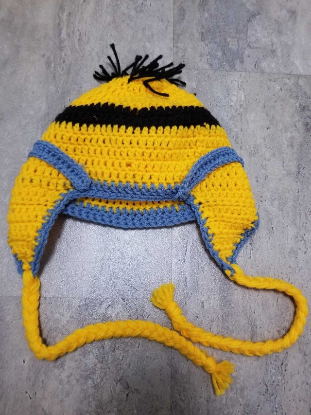 kids Minions Crochet Hat - photo 4