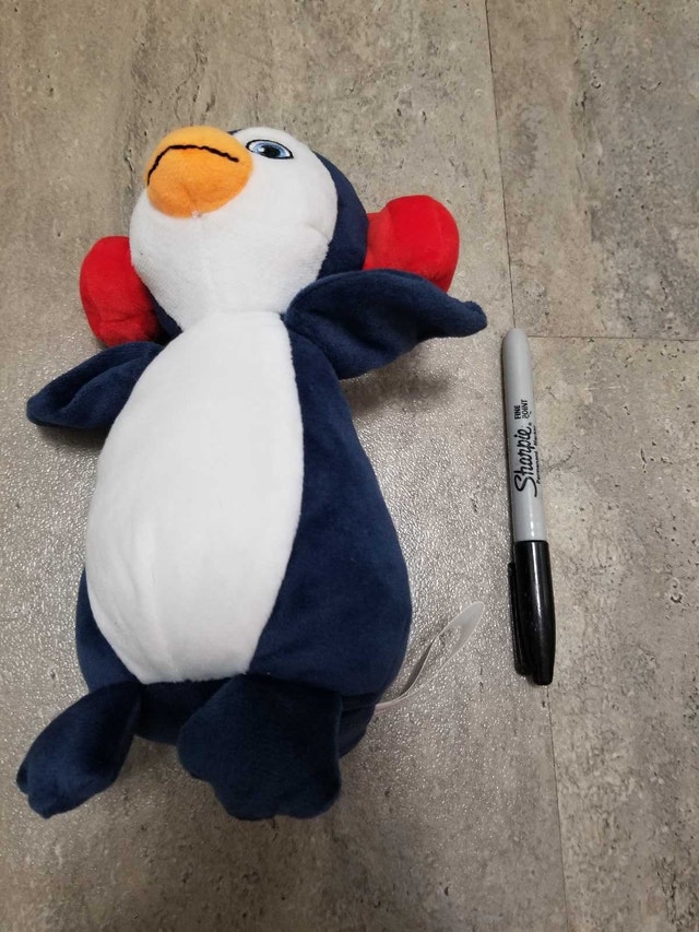 Kinder Surprise Stuffed Animals Cat Penguin - photo 5