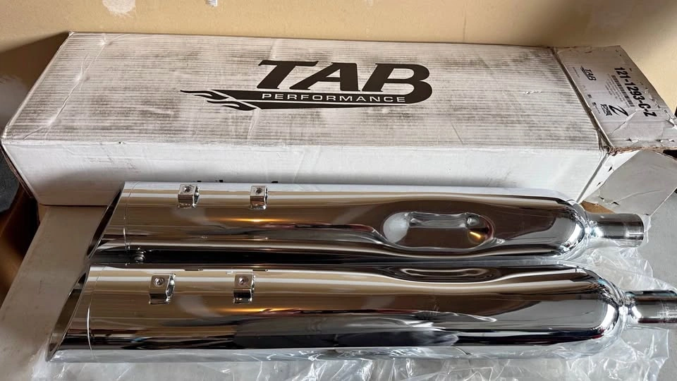 Tab Performance Mufflers 4.5” with Zombie baffles and Z power co