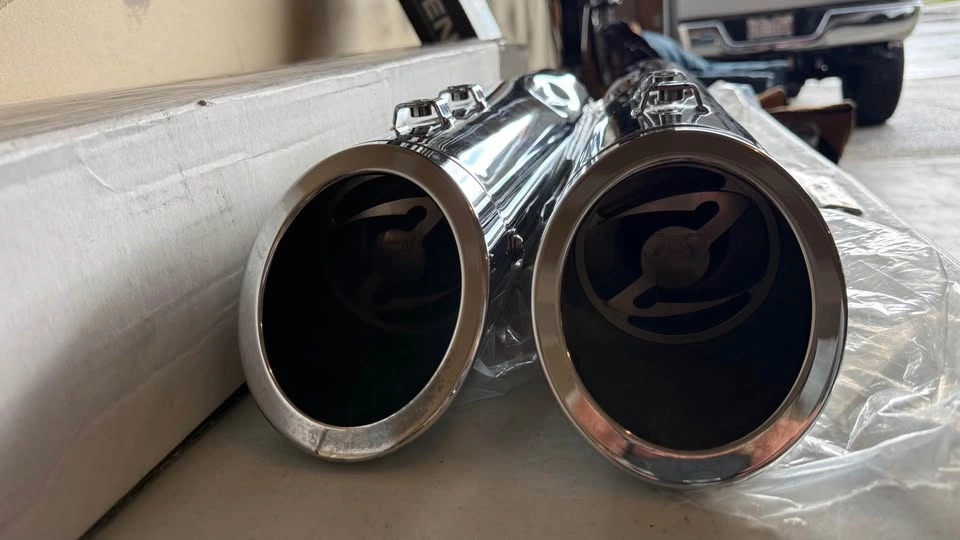 Tab Performance Mufflers 4.5” with Zombie baffles and Z power co - photo 2