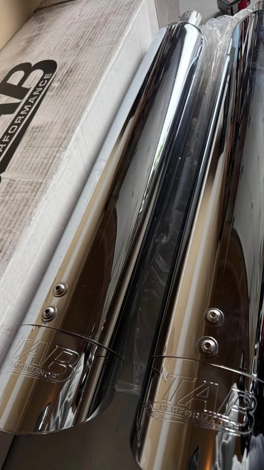 Tab Performance Mufflers 4.5” with Zombie baffles and Z power co - photo 5