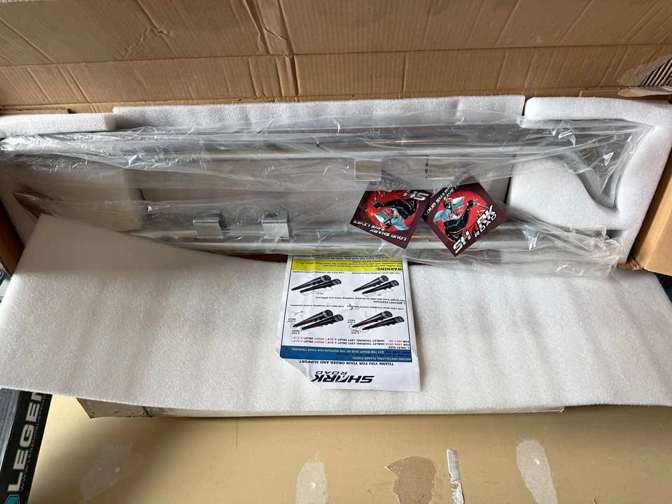 36” Fishtail Exhaust- slip on’s , for a bagger