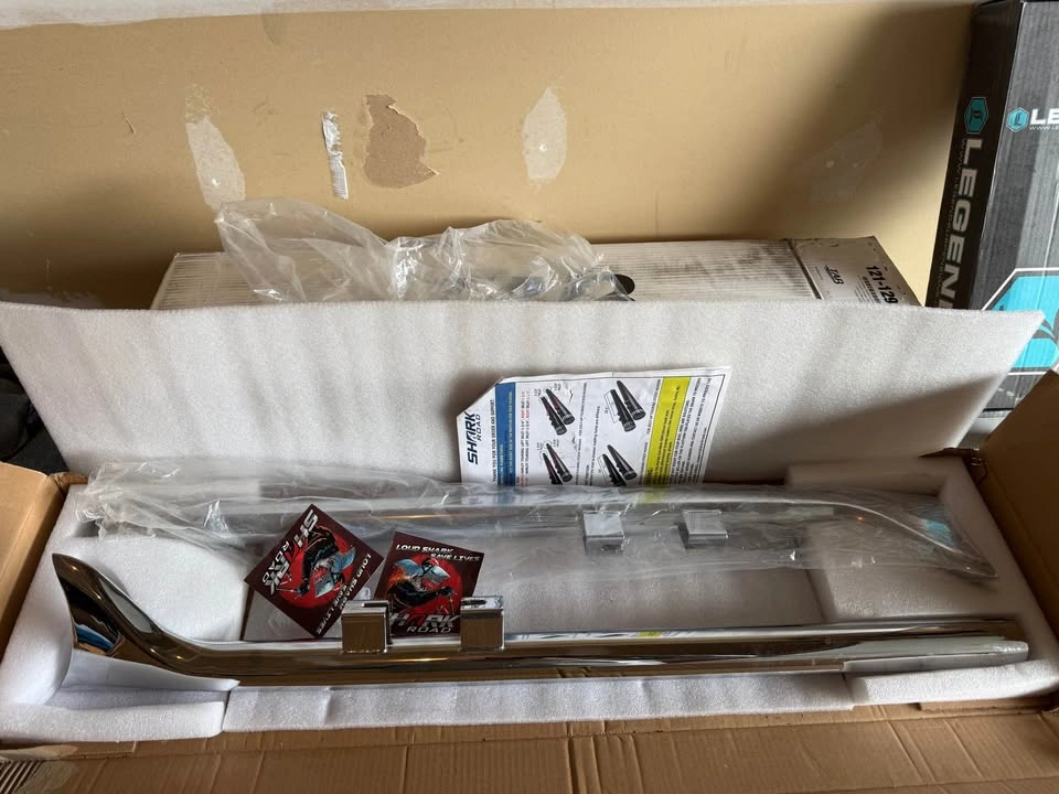 36” Fishtail Exhaust- slip on’s , for a bagger - photo 2