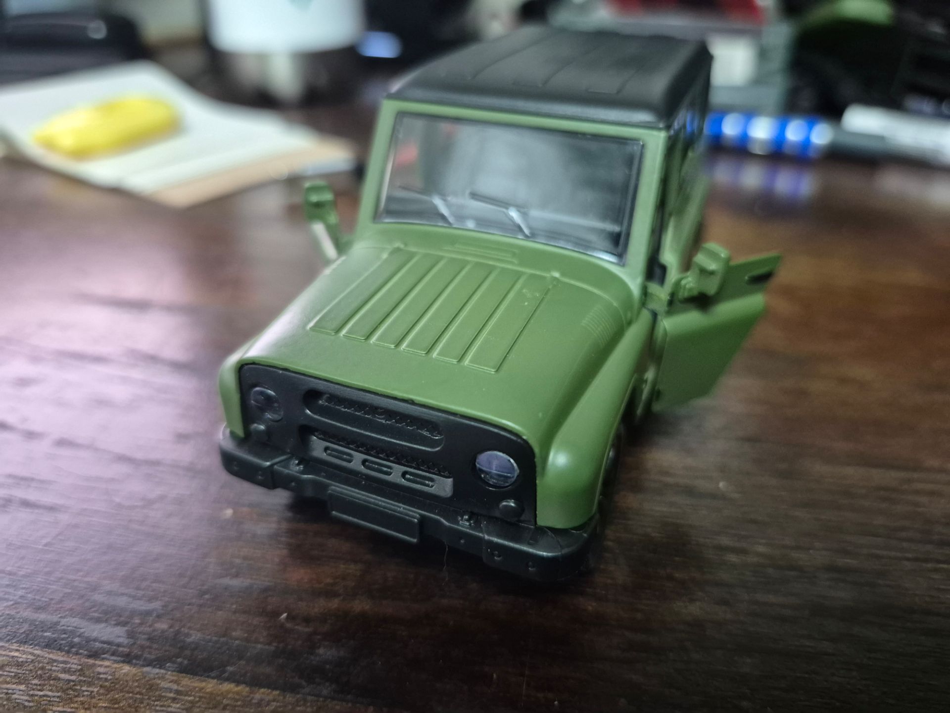 UAZ 469 Soviet SUV die cast car model - photo 3