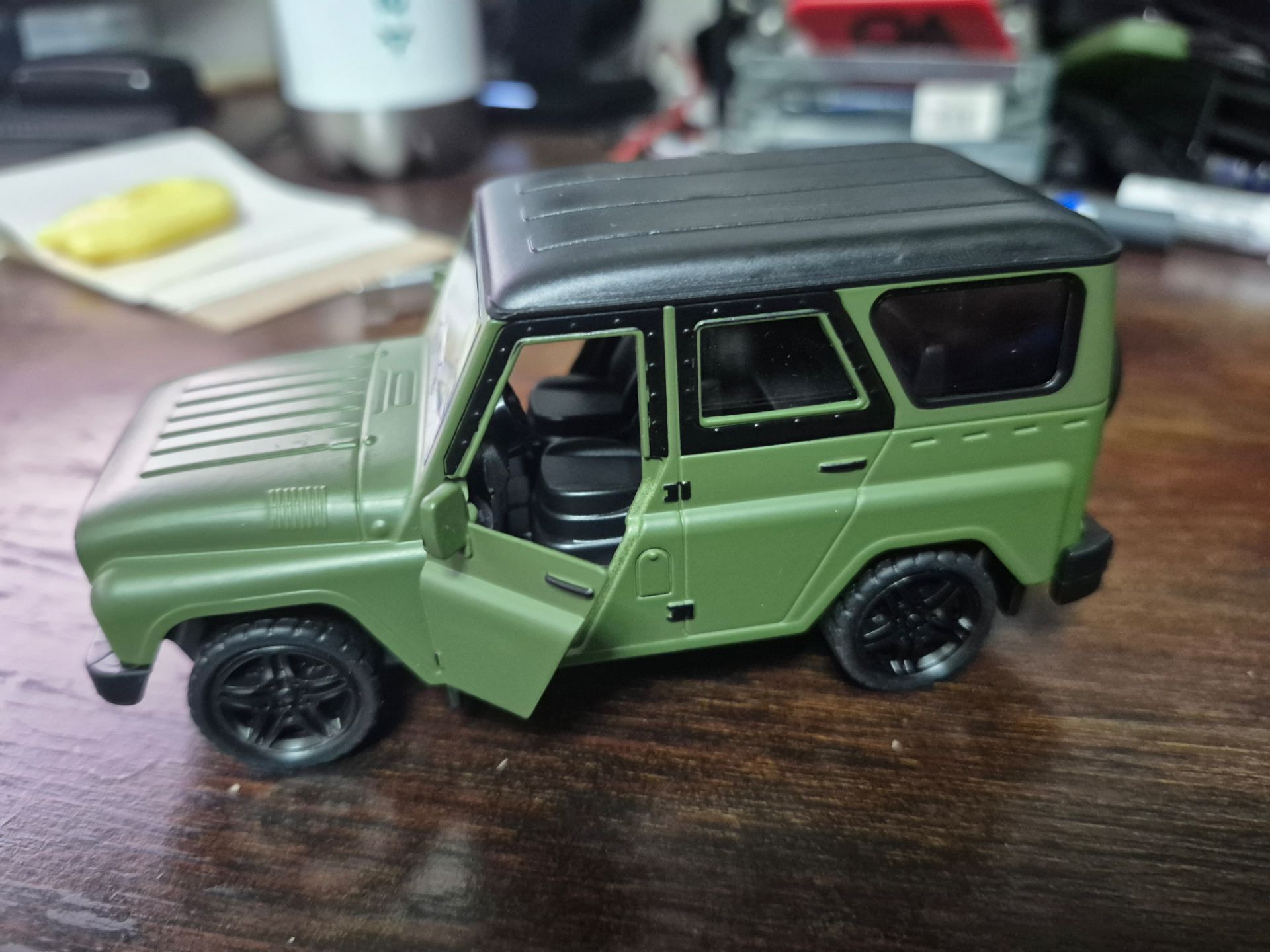 UAZ 469 Soviet SUV die cast car model - photo 4
