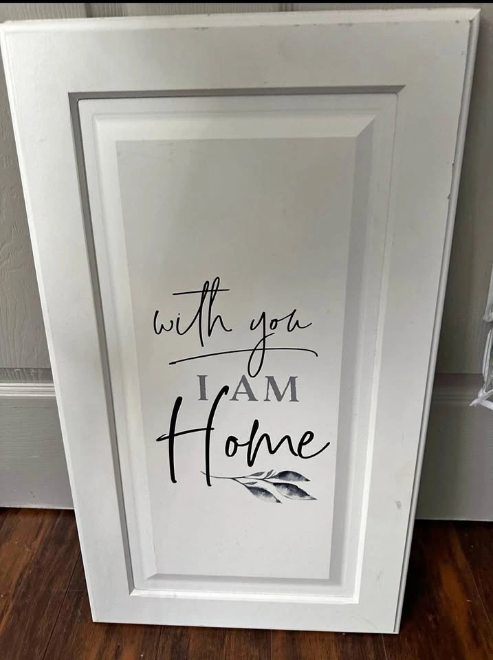 "With You I Am Home" Wall Art