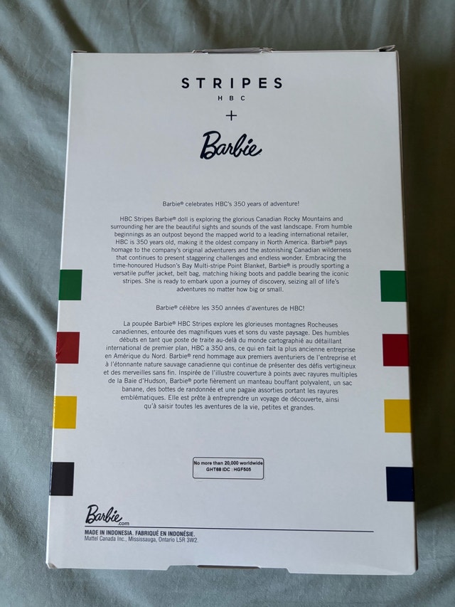 Barbie HBC Stripes Limited Edition Doll - photo 2