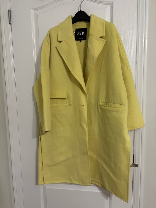 Zara Yellow Coat