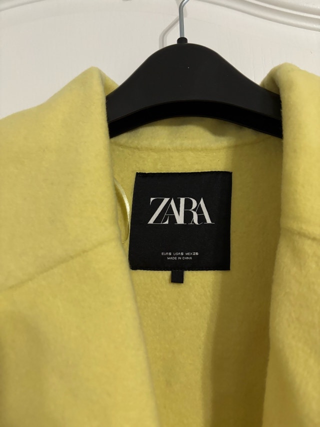 Zara Yellow Coat - photo 2
