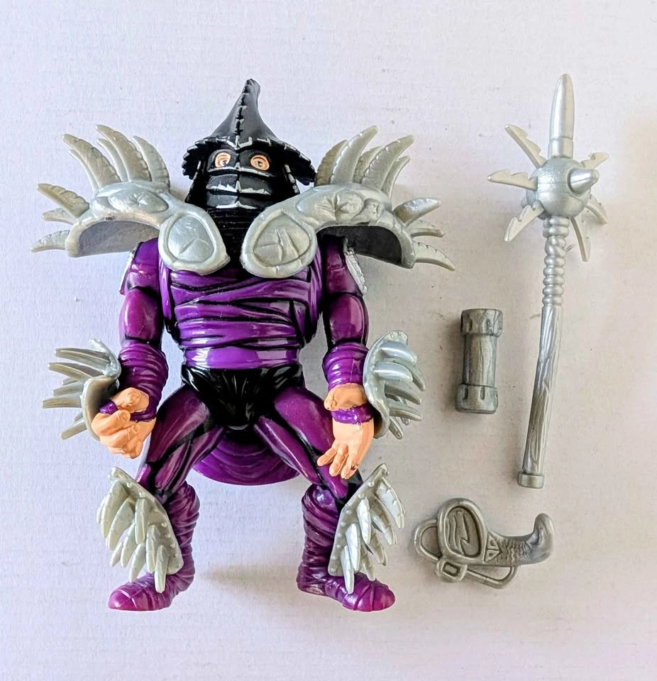 Vintage 1991 Playmates Toys Super Shredder Action Figure