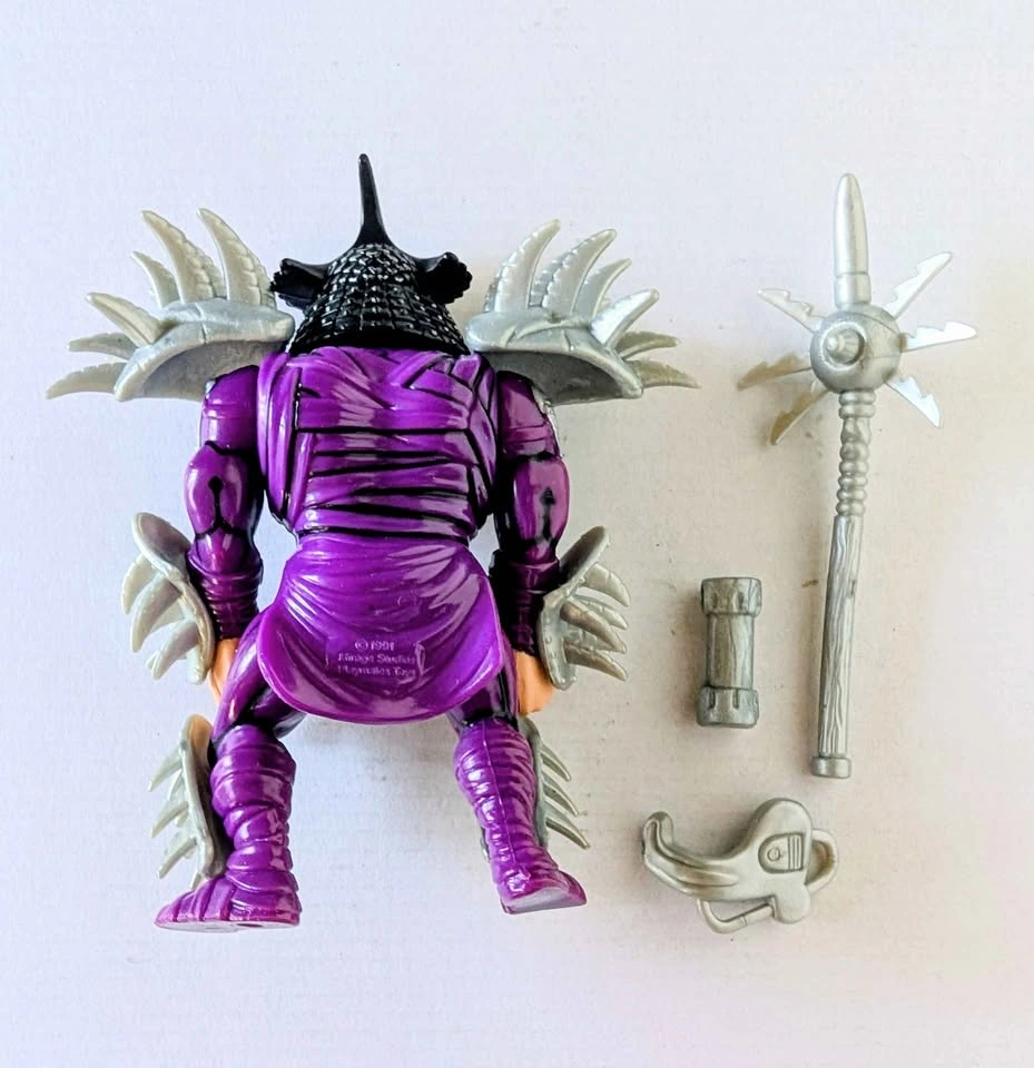 Vintage 1991 Playmates Toys Super Shredder Action Figure - photo 2