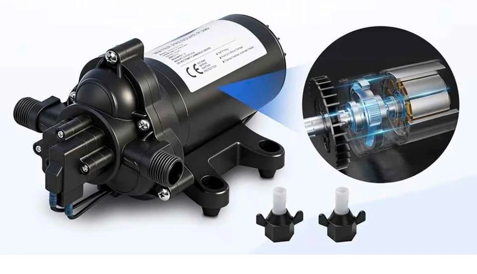 ECO-WORTHY 33 Series Diaphragm Water Pressure Pump 110V AC - photo 2