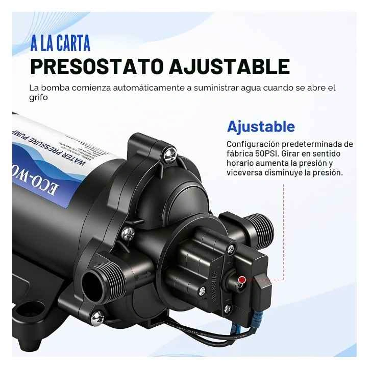 ECO-WORTHY 33 Series Diaphragm Water Pressure Pump 110V AC - photo 4