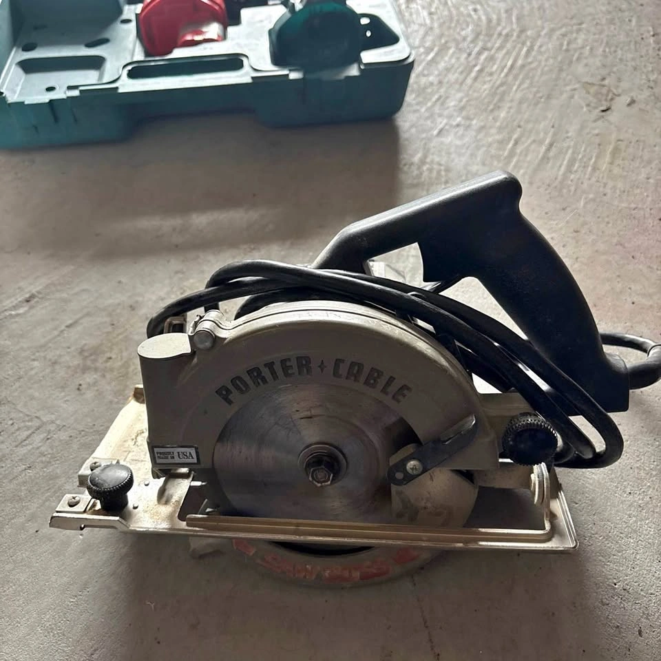 Porter Cable Saw Boss 6 Circular Saw Model 345 Heavy Duty