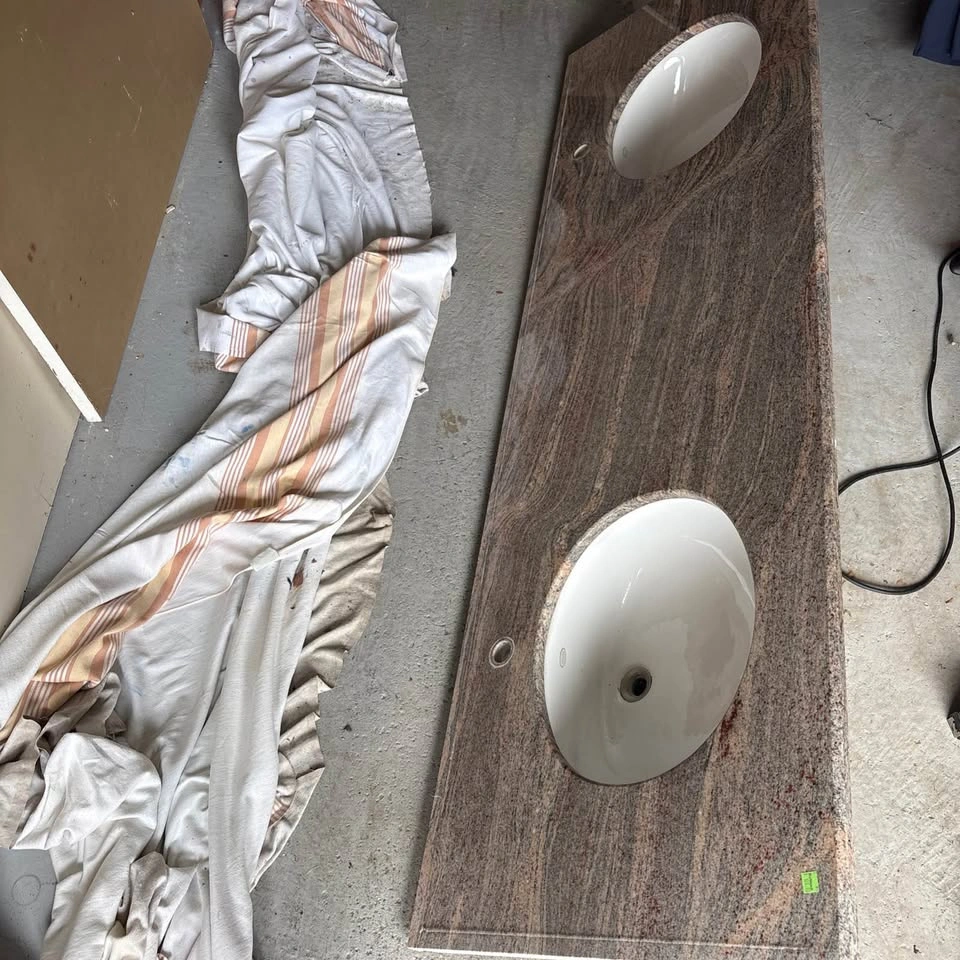 Marble dual sink - photo 2