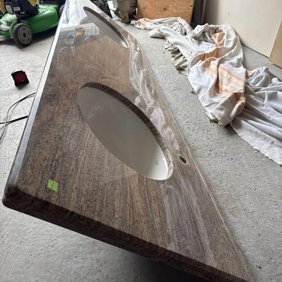 Marble dual sink - photo 4