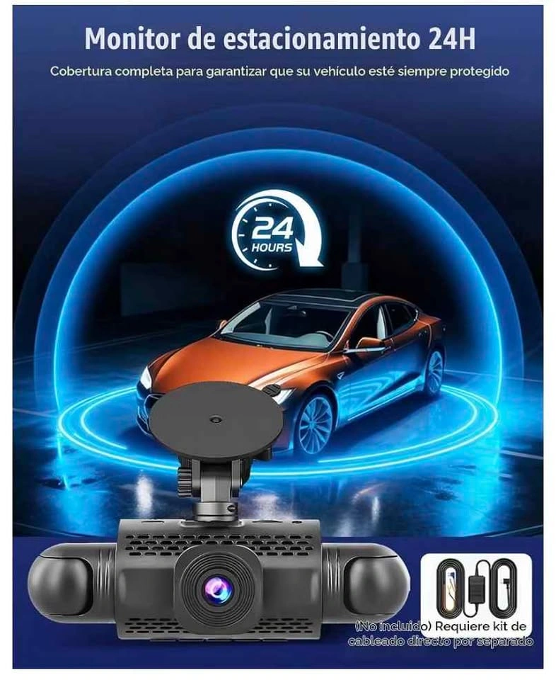4-Channel 360-Degree Car Dash Cam - photo 4