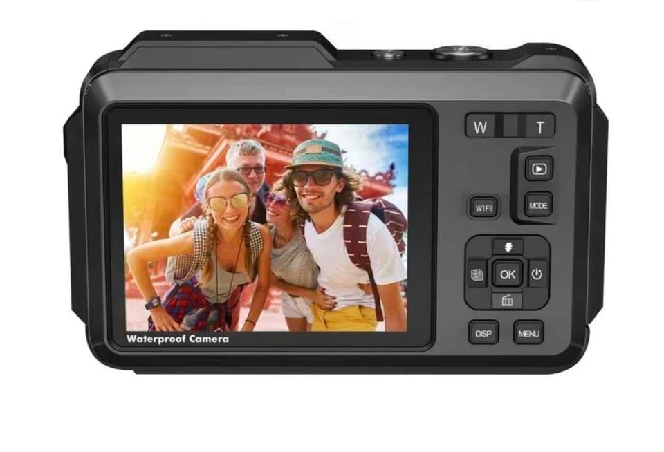 5K Underwater Camera 16ft Waterproof 64MP Dual Screen - photo 3