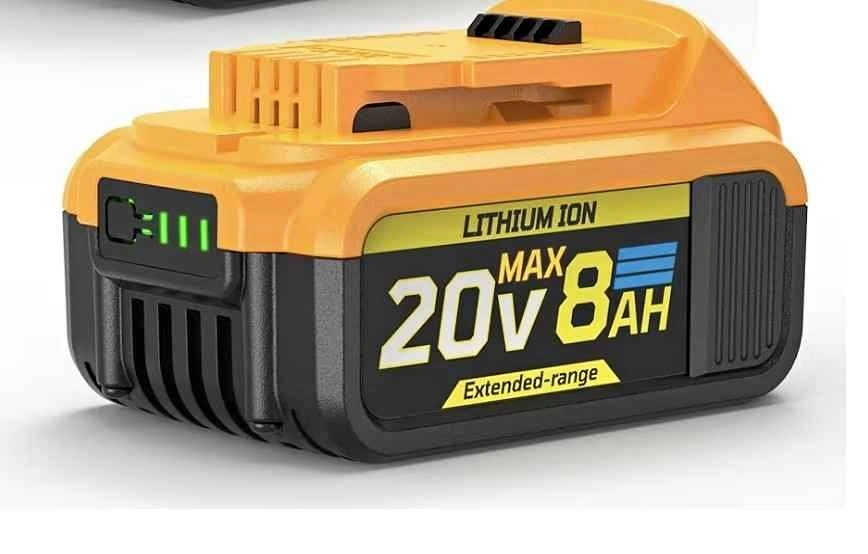 8Ah Replacement Battery Compatible with Dewalt 20V Max