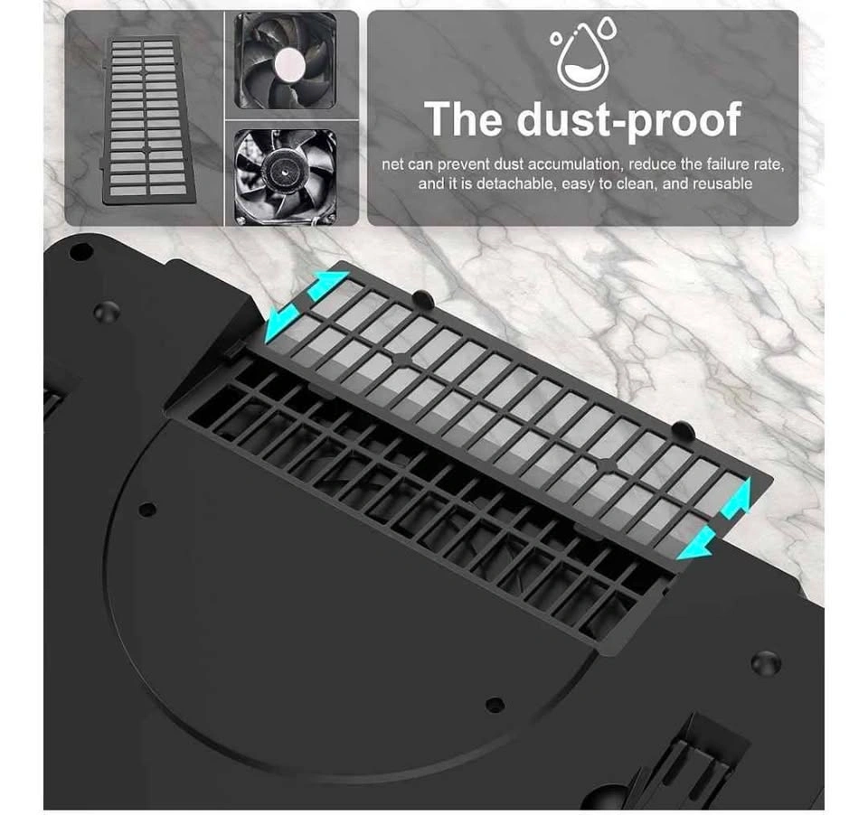 IETS GT500 Powerful RGB Laptop Cooling Fan (5000 RPM) - photo 4