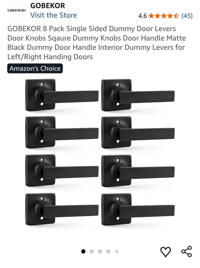 GOBEKOR Dummy Door Levers