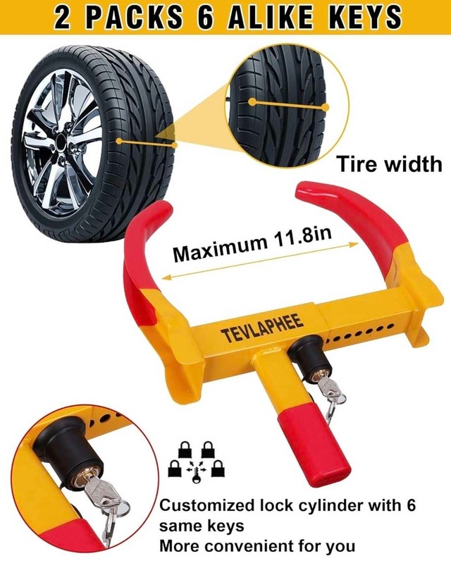 Tevlaphee Wheel Lock Set - photo 3