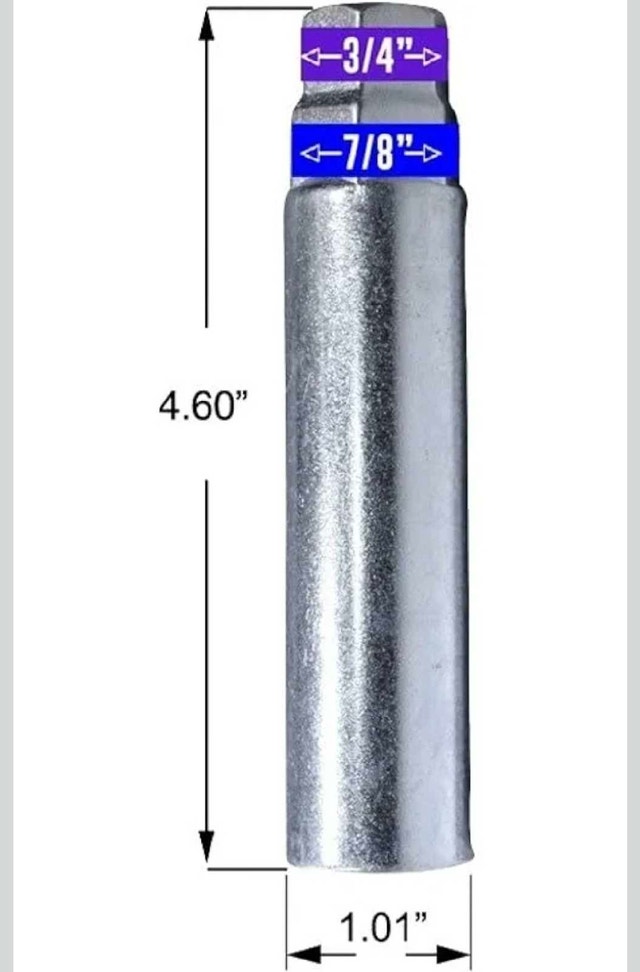 m14×2 spike spline lug nuts - photo 3