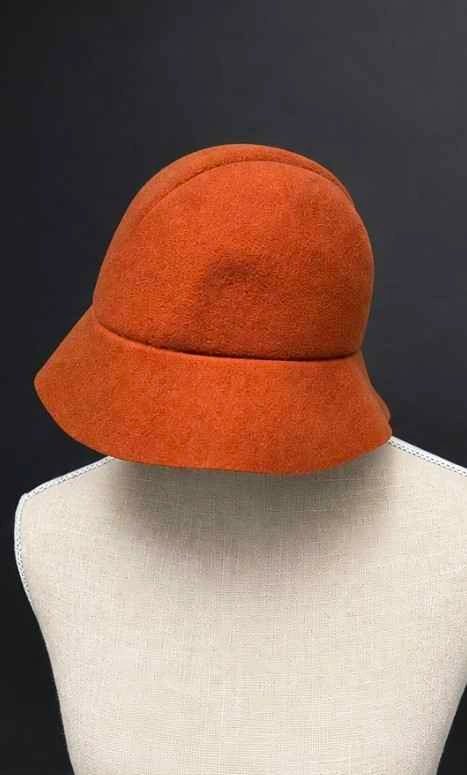 Vintage Bollman Americana wool felt cloche hat - photo 2