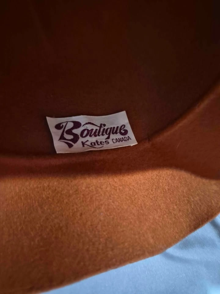Vintage Bollman Americana wool felt cloche hat - photo 3