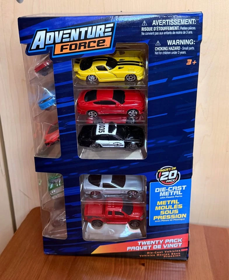 Adventure Force 3" 20-Pack Die-Cast Vehicles box - photo 3
