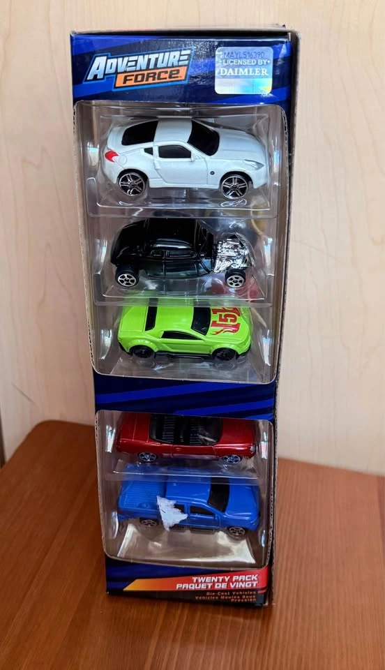 Adventure Force 3" 20-Pack Die-Cast Vehicles box - photo 4