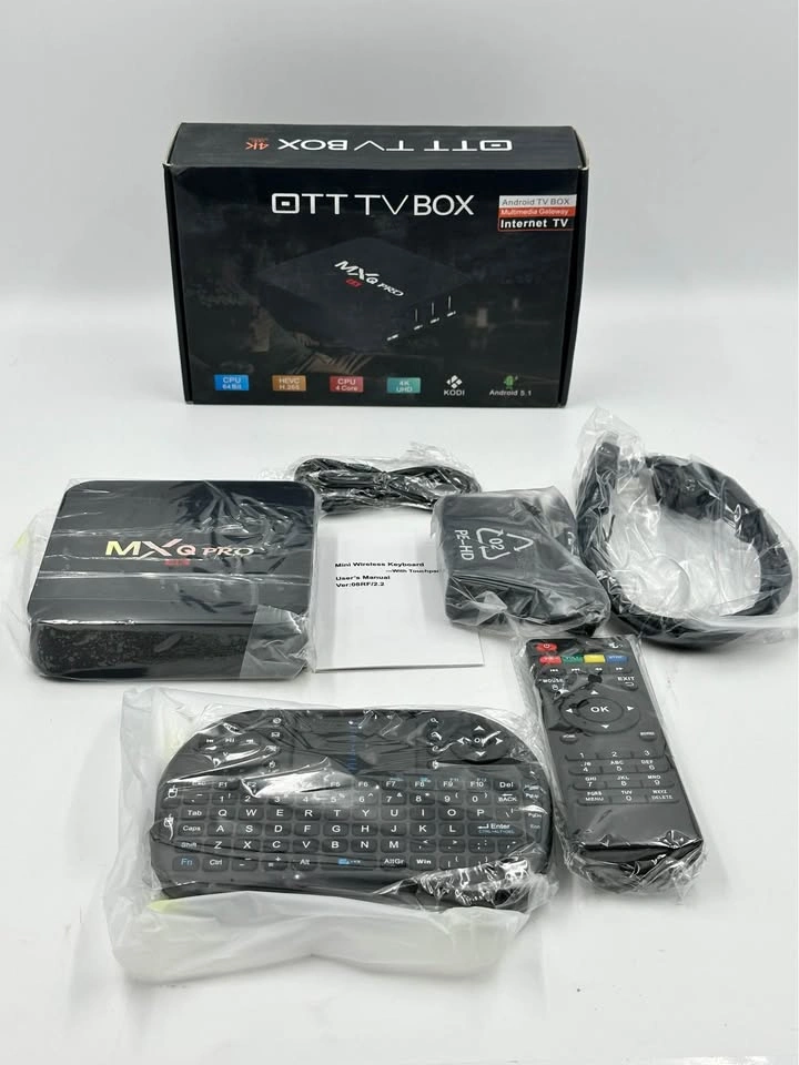 MXQ Pro 4K Android TV Box with Mini Wireless Keyboard - photo 2