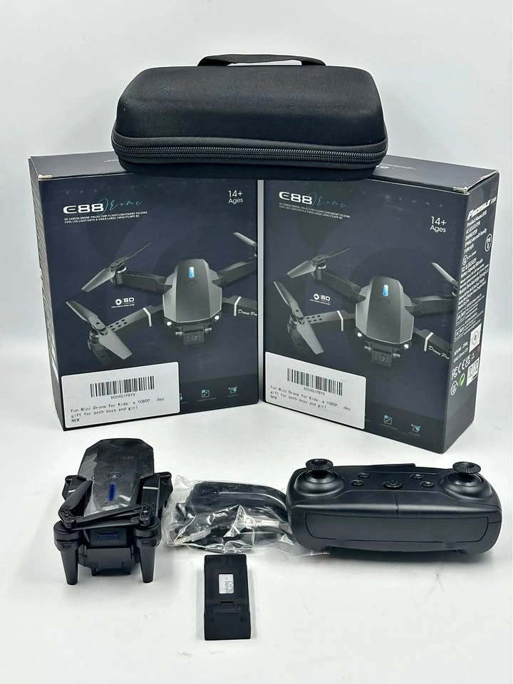 E88 Drone Pro Mini Drone with Case and Remote