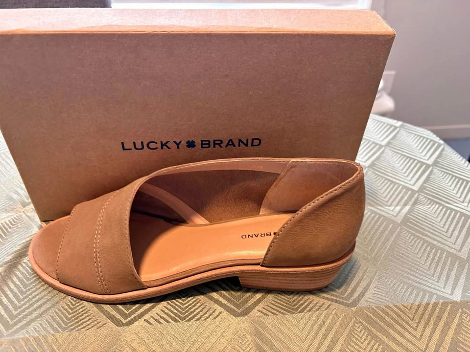 Lucky Brand Brown Sandals Ladies 8.5