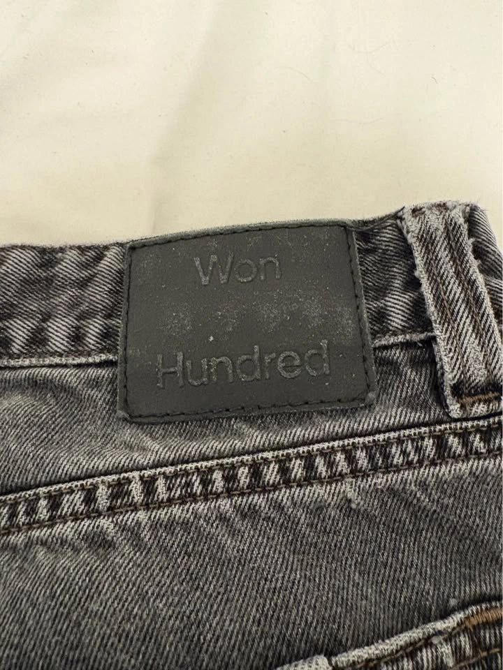 Won Hundred - Men’s Gray Genoa Straight Jeans