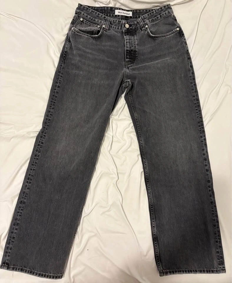Won Hundred - Men’s Gray Genoa Straight Jeans - photo 2