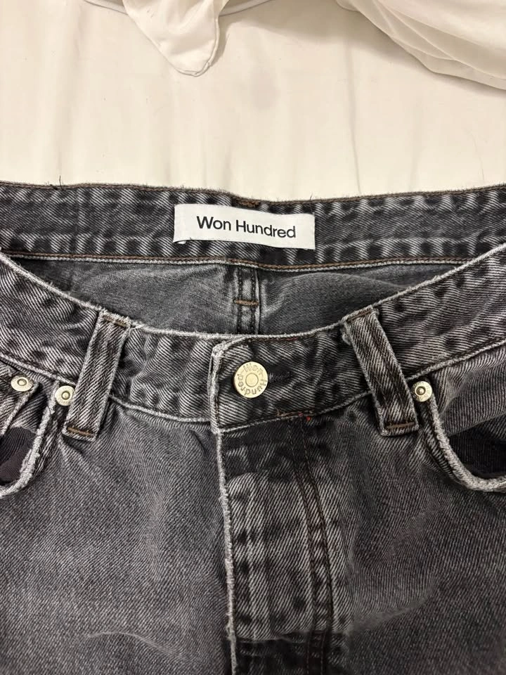Won Hundred - Men’s Gray Genoa Straight Jeans - photo 4