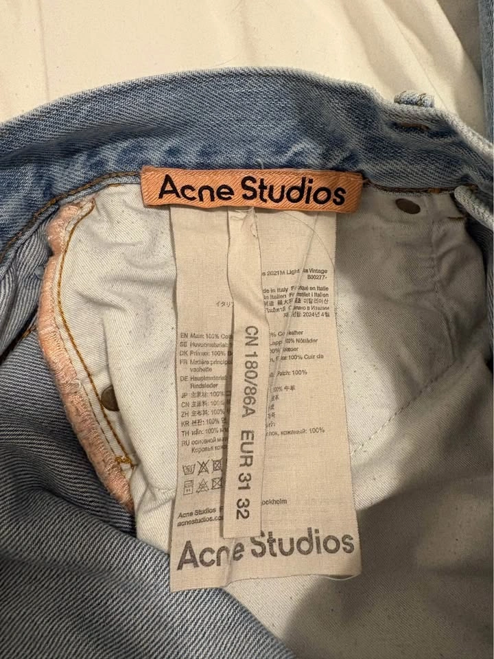 Acne Studio 2021M (Colour - Light Blue Jeans) - photo 4